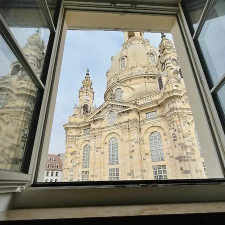 Gemuetliches Apartment Mit Blick Zur Frauenkirche Dresden Exterior photo